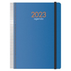 AGENDA 2026 SYNCRO ESPIRAL SEMANA VISTA 15 X 21 CM. AZUL DOHE 11630 - 26 (Espera 4 dias)
